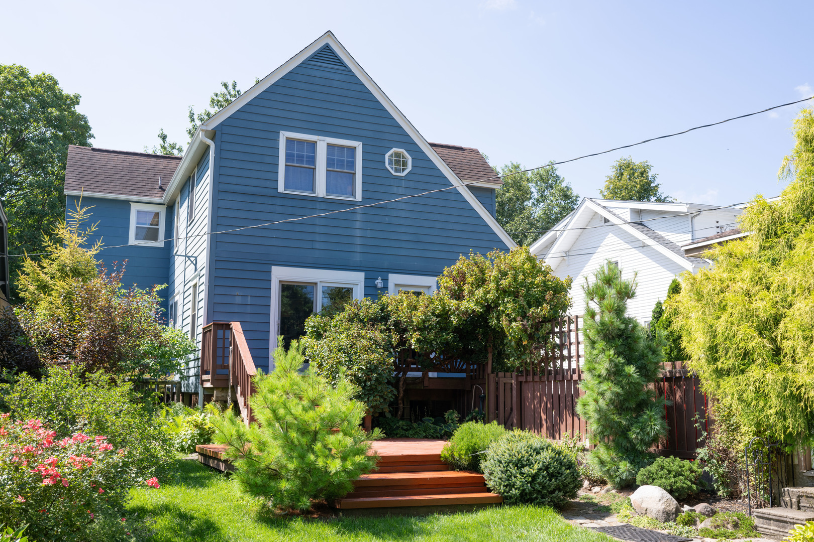 916 West Daniel Street Champaign, IL 61821 - Photo 42 of 46 a view of a house with a yard and plants
