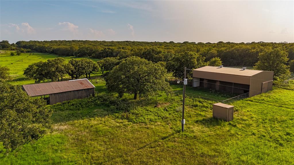Tbd Vicars Road Bowie, TX 76230 - Photo 4 of 40 an aerial view of a house having yard