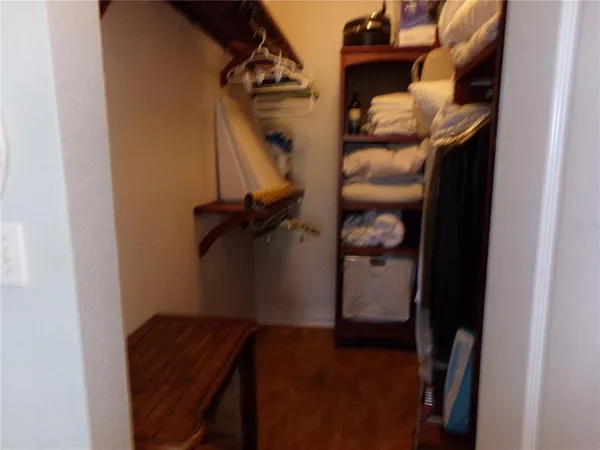 a view of walk in closet