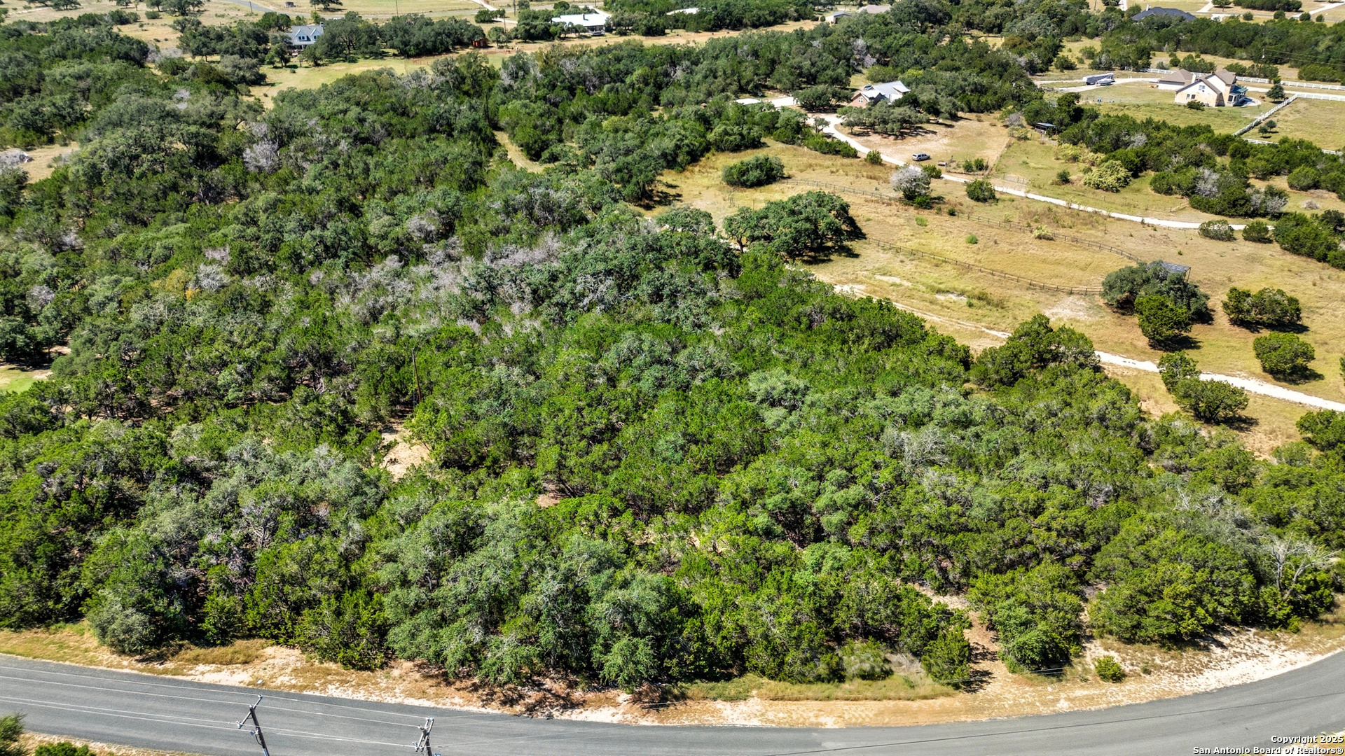 0 North Stallion Ests Drive Spring Branch, TX 78070 - Photo 15 of 17 an aerial view of a house with yard