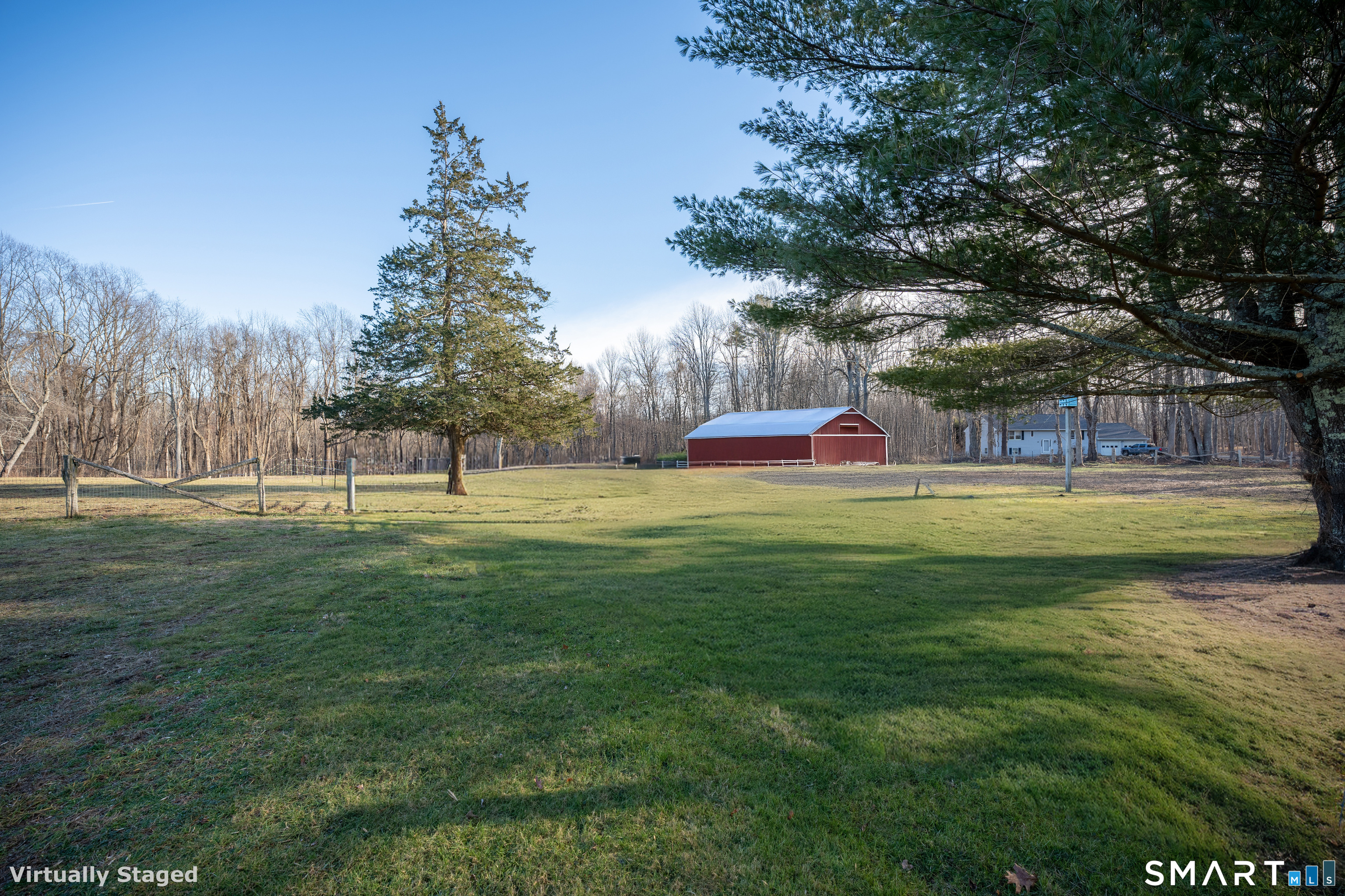 112 Schulman Veslak Road East Haddam, CT 06423 - Photo 25 of 26 a view of building with trees in the background