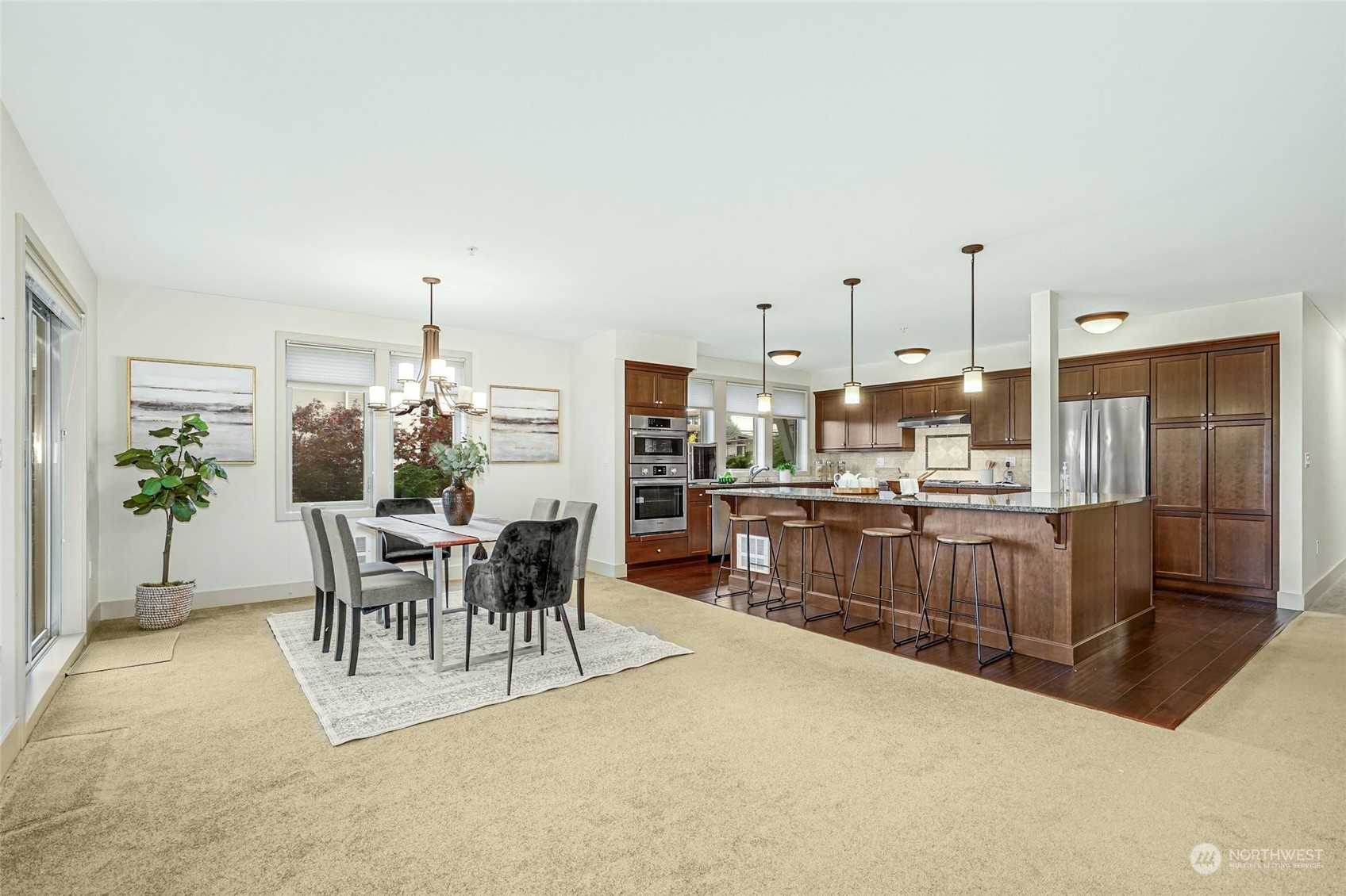 316 Walnut Street, Unit 201 Edmonds, WA 98020 - Photo 11 of 29 a view of a dining room with furniture
