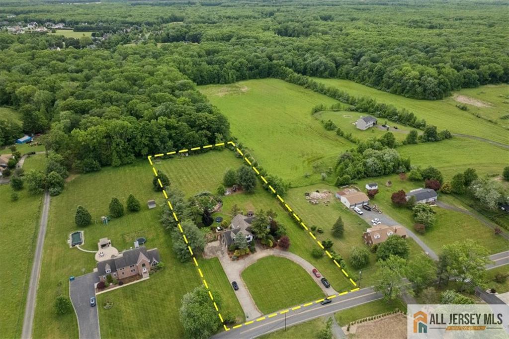 167 Federal Road Monroe Township, NJ 08831 - Photo 40 of 46 an aerial view of residential houses with outdoor space and trees