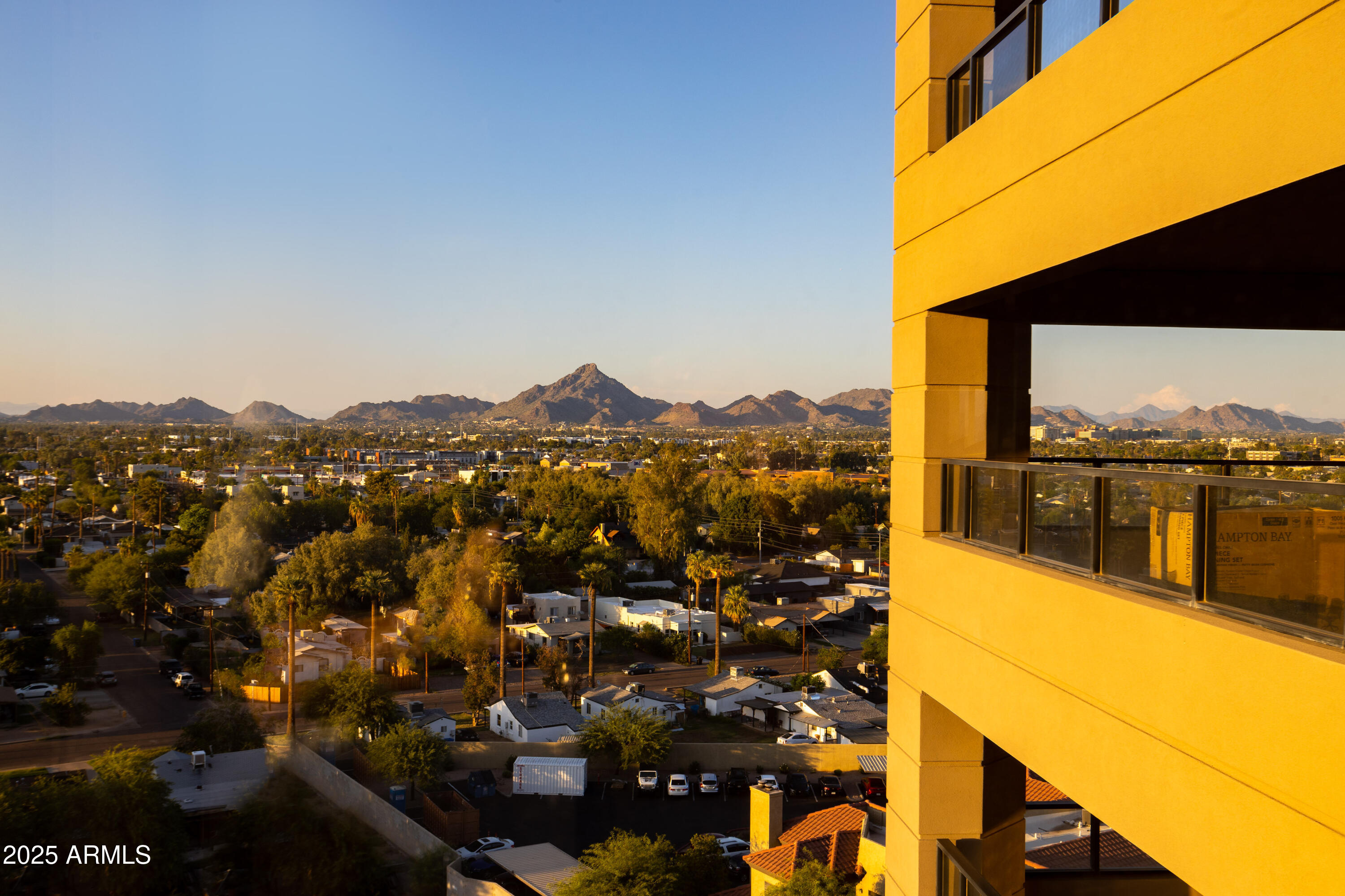 1040 East Osborn Road, Unit 904 Phoenix, AZ 85014 - Photo 14 of 22 a view of a city from a balcony