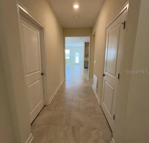 a view of a backyard with a garden