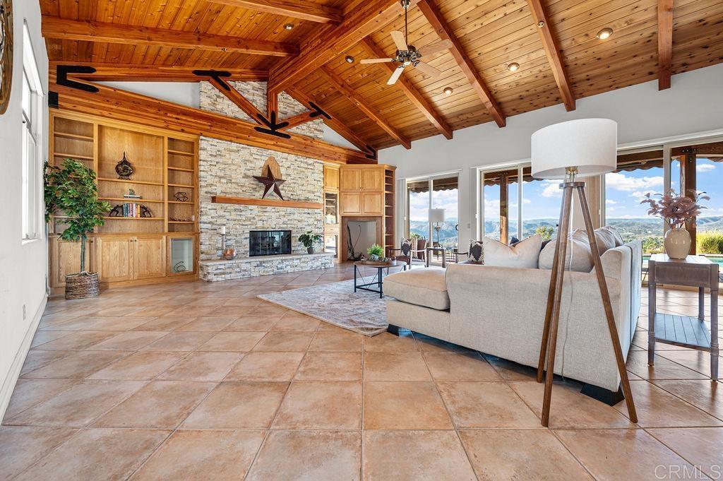 2155 Mil Sorpresas Drive Fallbrook, CA 92028 - Photo 13 of 48 a view of a porch with furniture