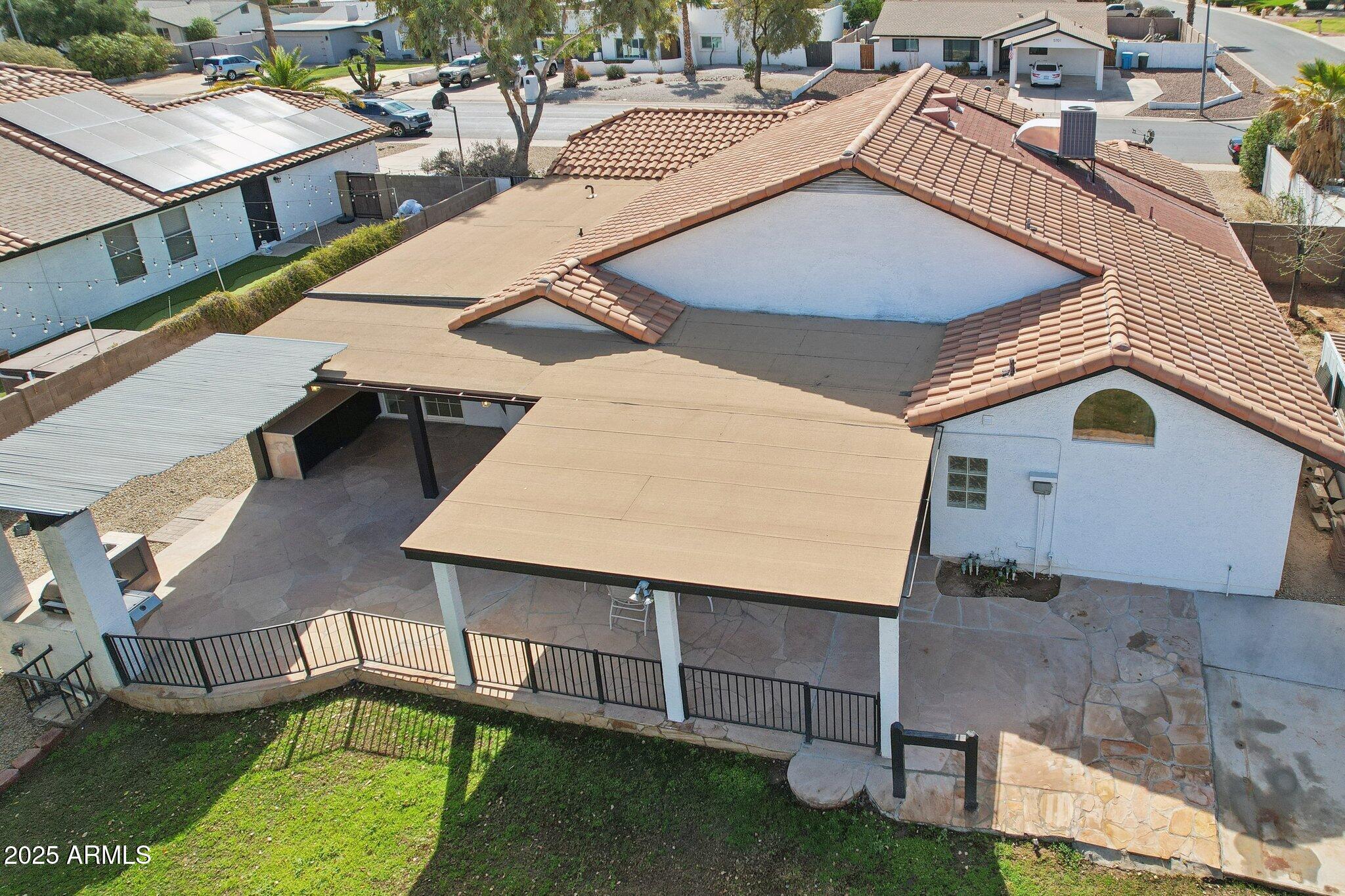 5704 East Estrid Avenue Scottsdale, AZ 85254 - Photo 43 of 48 an aerial view of a house