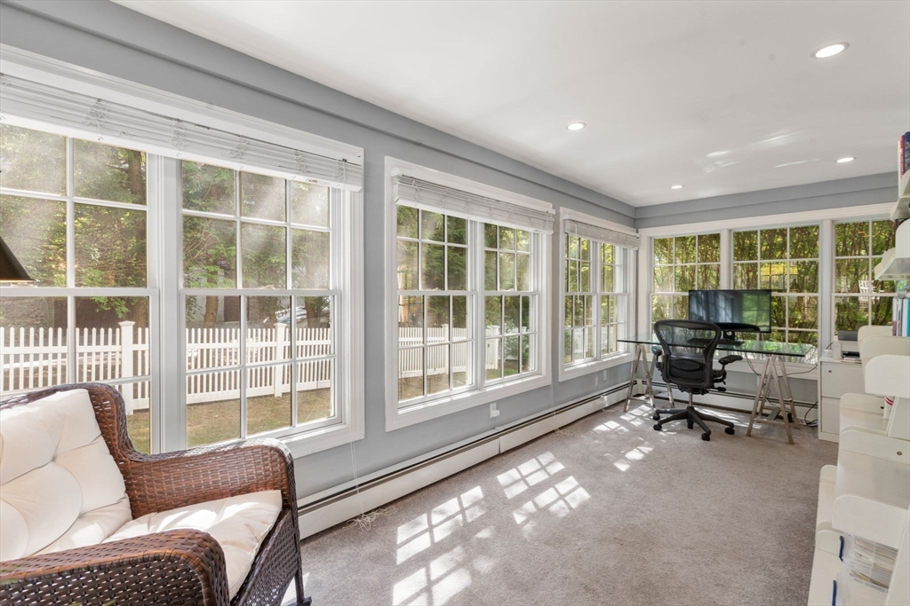 513 Chestnut Street Newton, MA 02468 - Photo 9 of 32 a living room with furniture and a large window