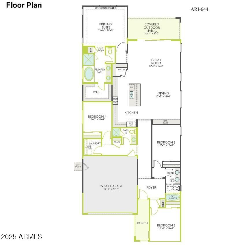 2139 East Mill Road San Tan Valley, AZ 85140 - Photo 17 of 17 Floor Plan
