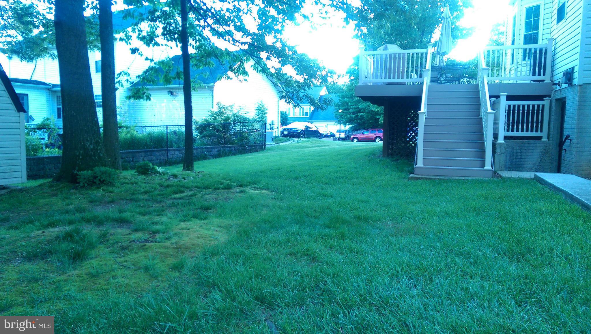 Back yard space for whatever you desire