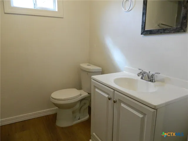 a bathroom with a sink and a toilet