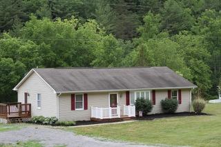 2575 Split Rail Road Shawsville, VA 24162 - Photo 2 of 25 front view of a house with a yard