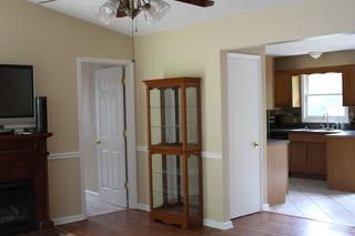 2575 Split Rail Road Shawsville, VA 24162 - Photo 6 of 25 a view of a kitchen from the hallway