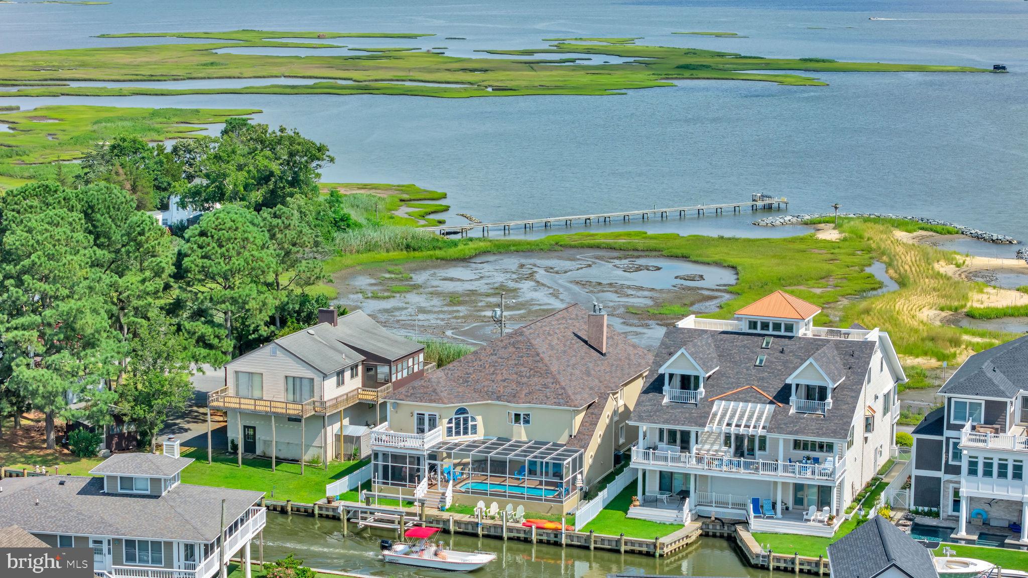 12608 Selsey Road Ocean City, MD 21842 - Photo 58 of 66 a aerial view of a house with a ocean view