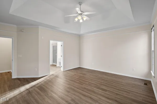 wooden floor in an empty room