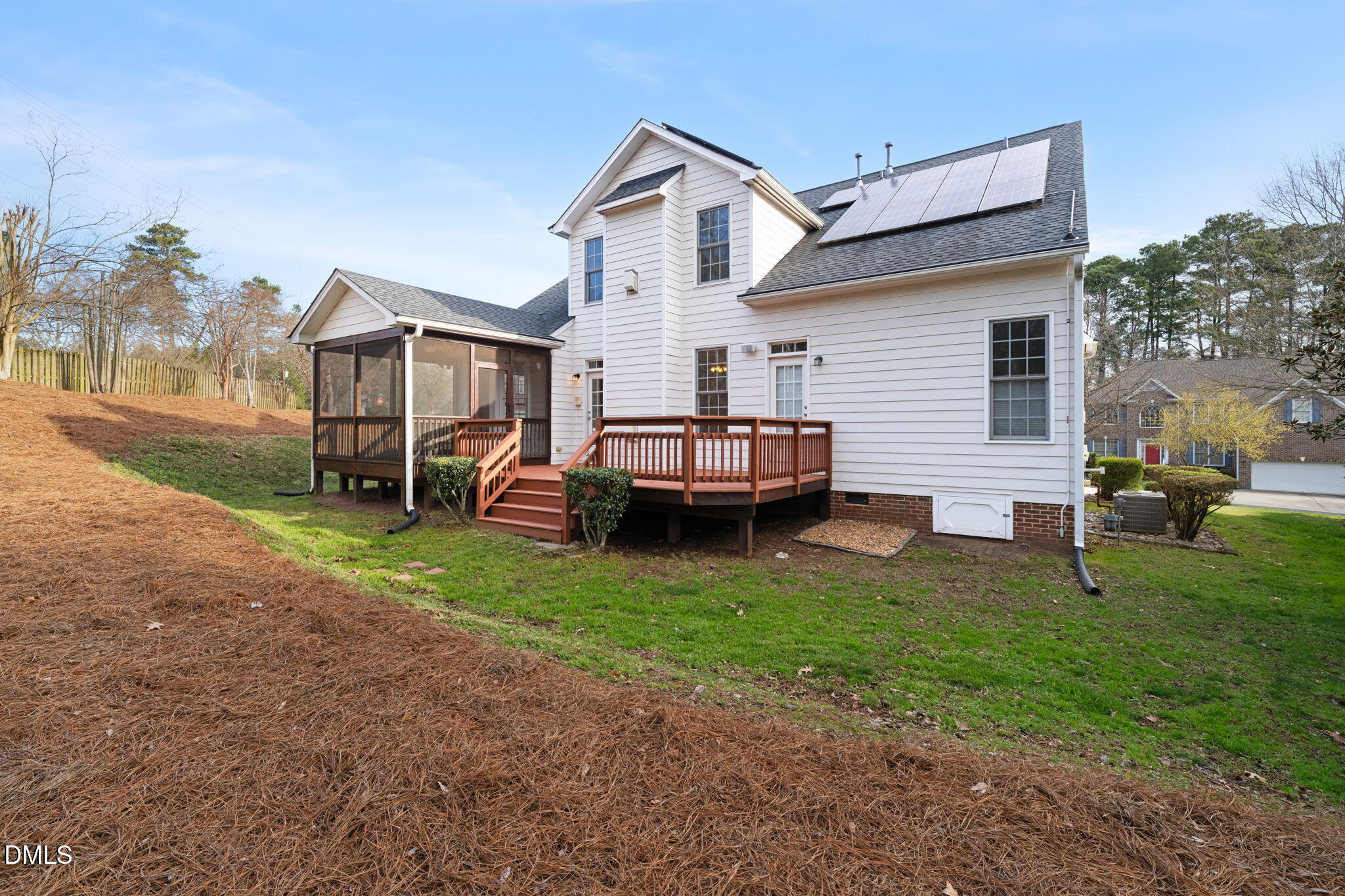 707 Martry Road Durham, NC 27713 - Photo 48 of 61 a front view of a house with garden
