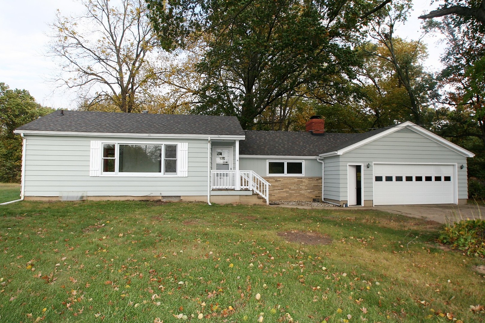 15998 Dee-Mac Road Mackinaw, IL 61755 - Photo 1 of 22 a view of a house with a yard