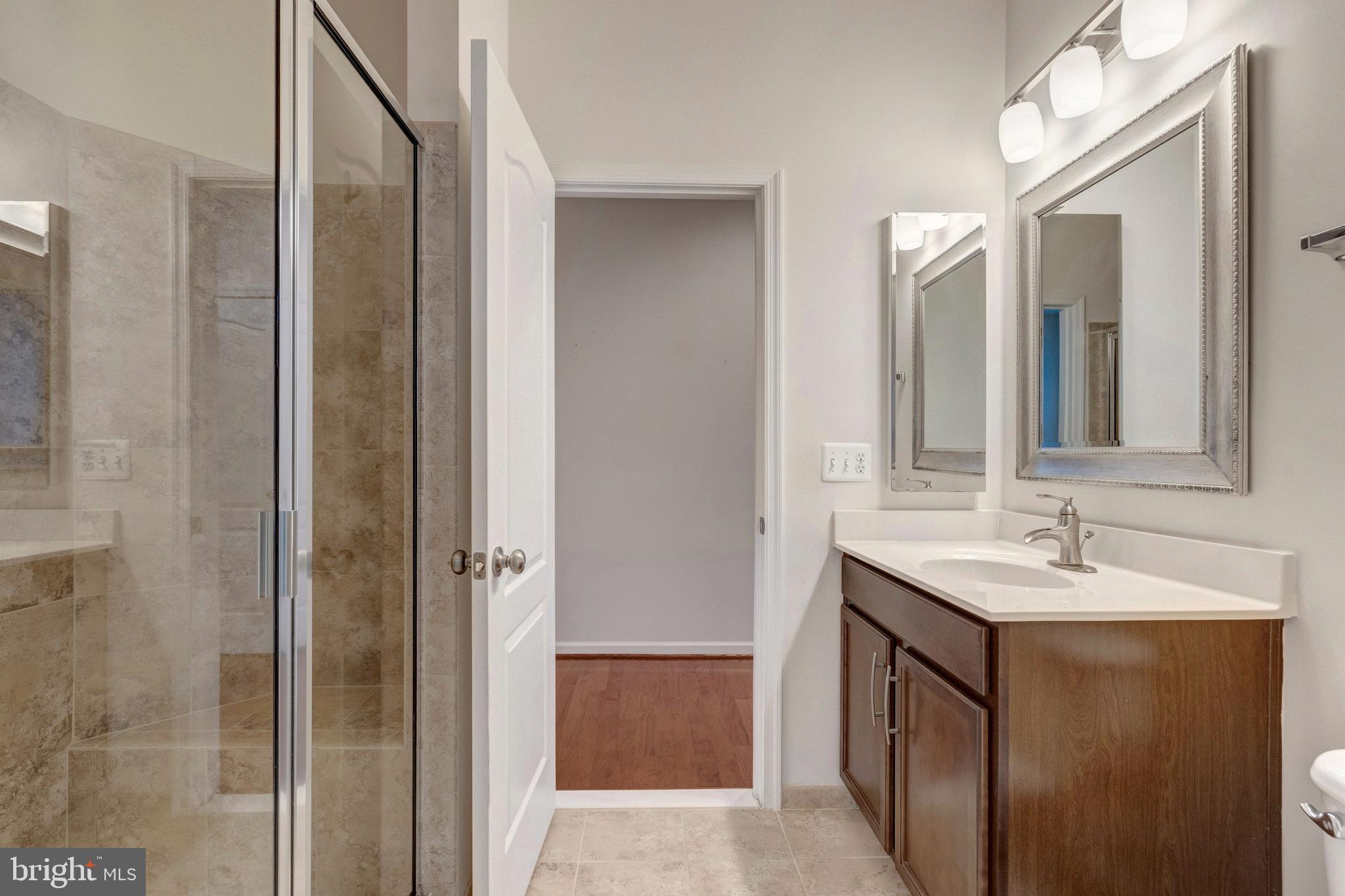 41841 Diabase Square Aldie, VA 20105 - Photo 18 of 45 a en suite bathroom with a sink and a mirror