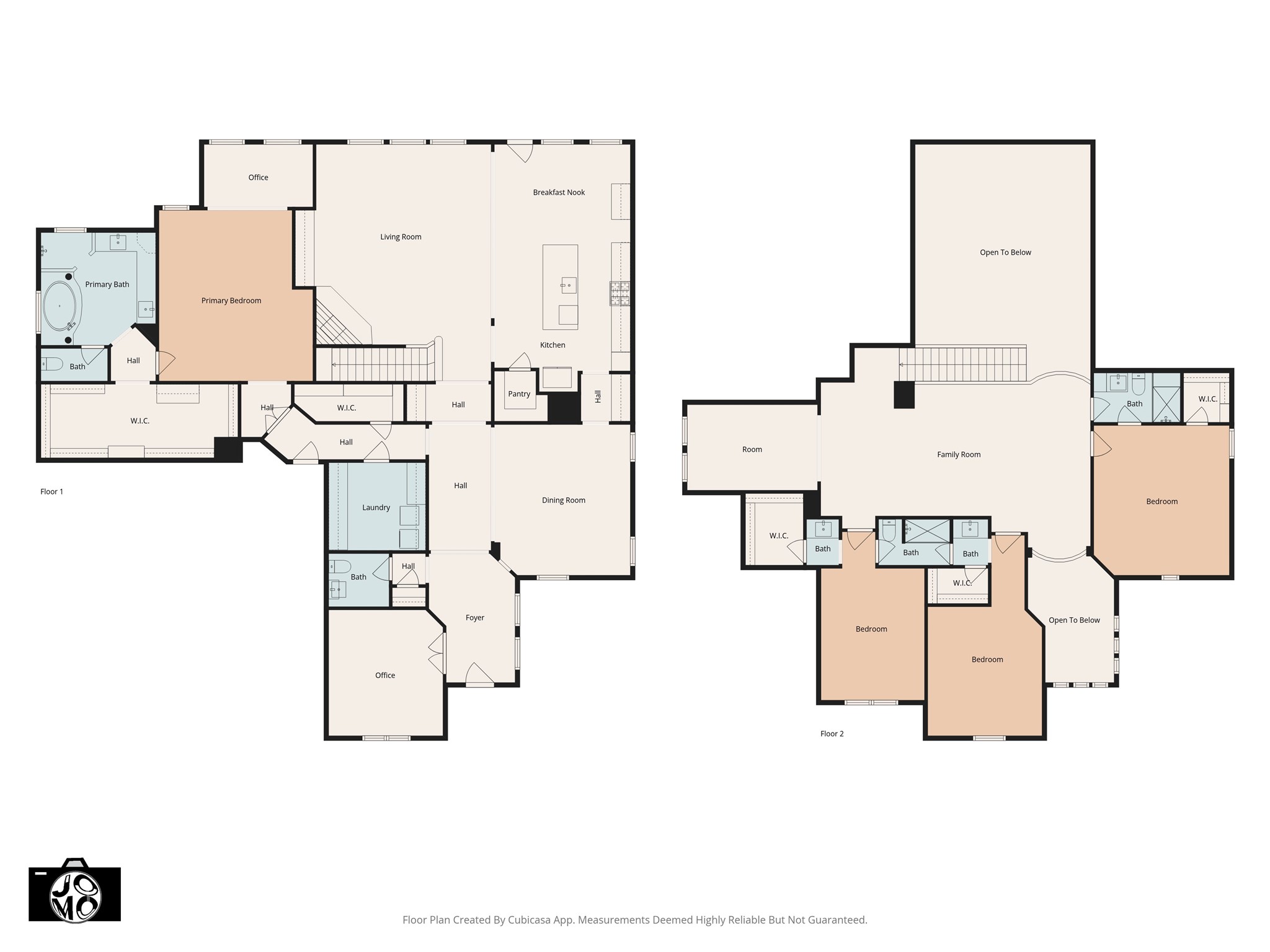7603 Hogan Bridge Court Spring, TX 77389 - Photo 50 of 50 First and second floor plans.