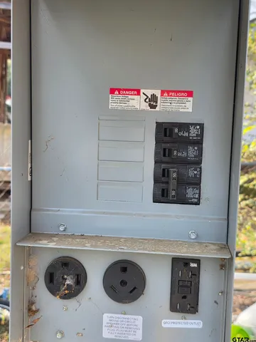 a sink with a washer and dryer