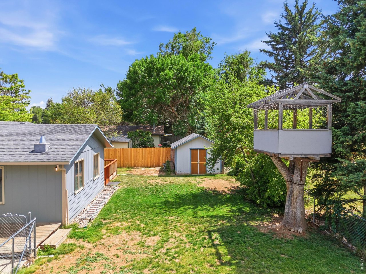 721 North Montview Road Fort Collins, CO 80521 - Photo 30 of 43 Spacious Yard with Storage Shed