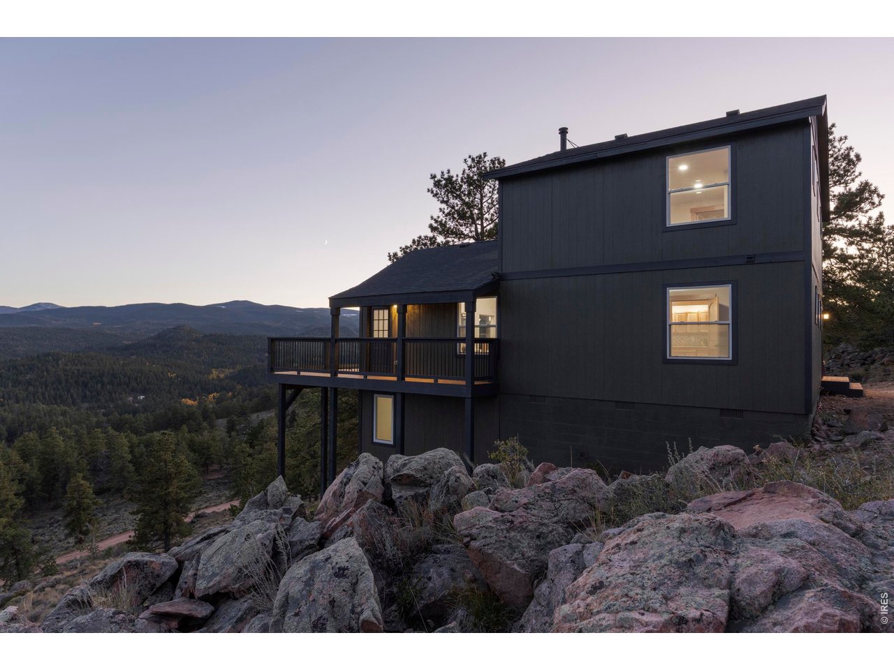 1074 Caddo Road Red Feather Lakes, CO 80545 - Photo 34 of 34 1074 Caddo Rd.Twilight