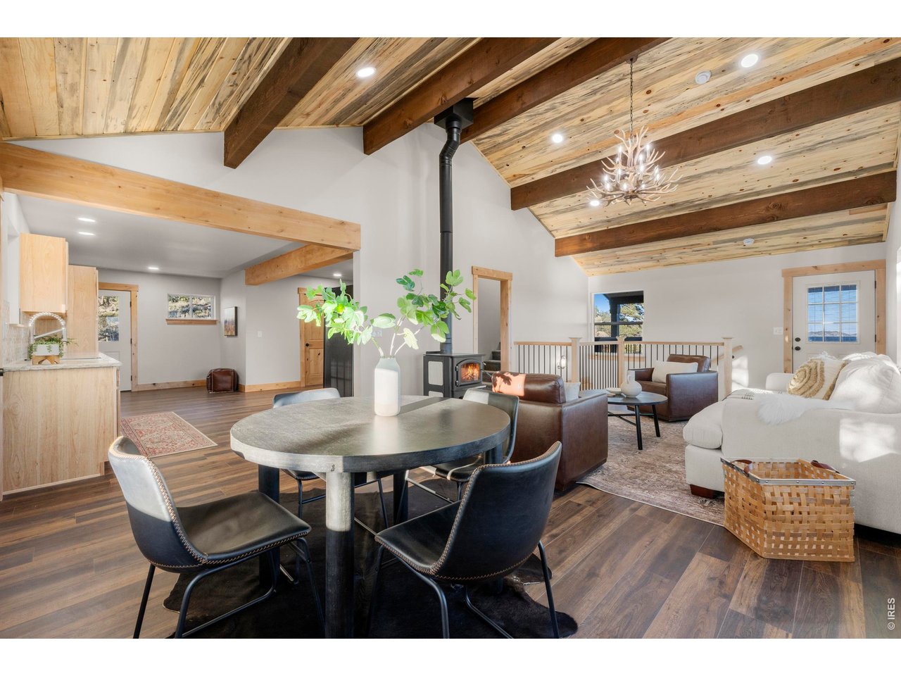 1074 Caddo Road Red Feather Lakes, CO 80545 - Photo 6 of 34 Dining Area