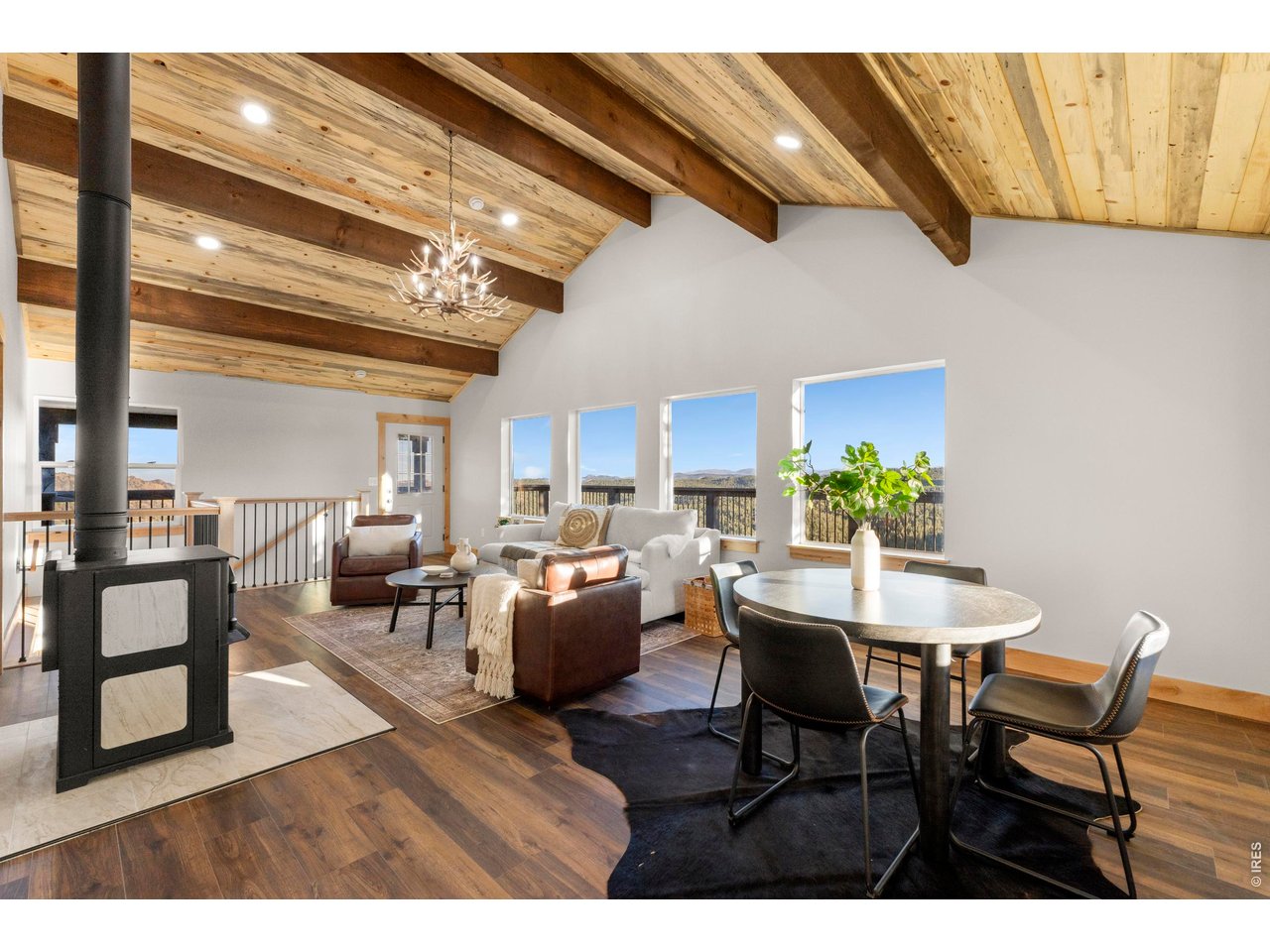 1074 Caddo Road Red Feather Lakes, CO 80545 - Photo 7 of 34 Dining Area