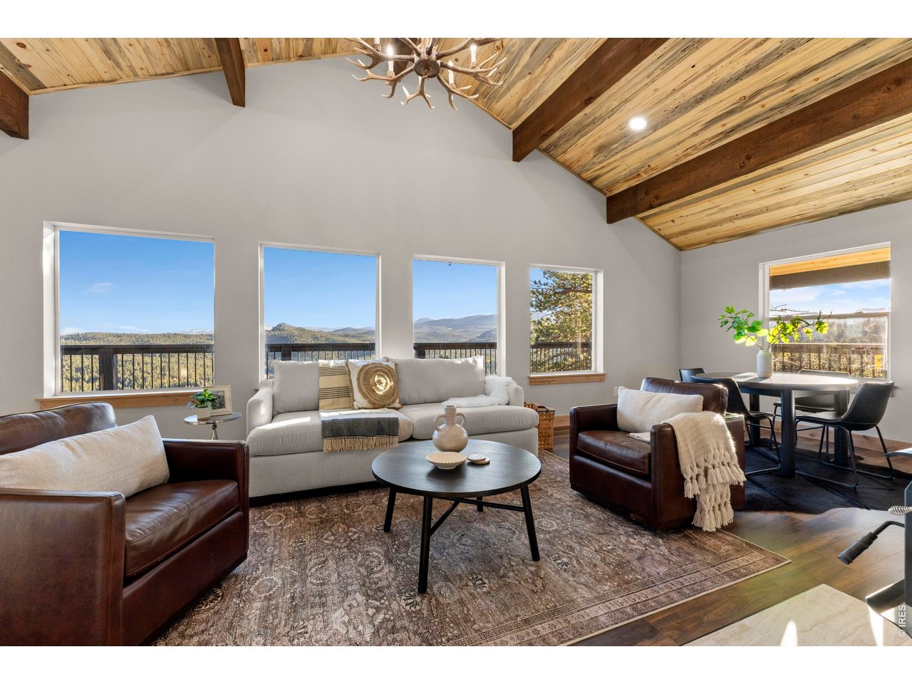 1074 Caddo Road Red Feather Lakes, CO 80545 - Photo 8 of 34 Living Room