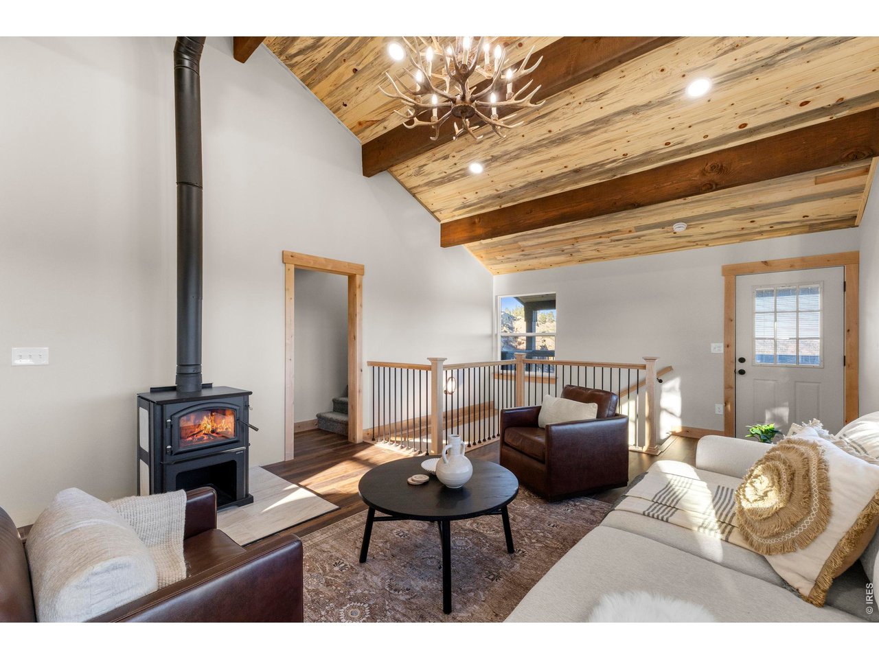 1074 Caddo Road Red Feather Lakes, CO 80545 - Photo 9 of 34 Living Room