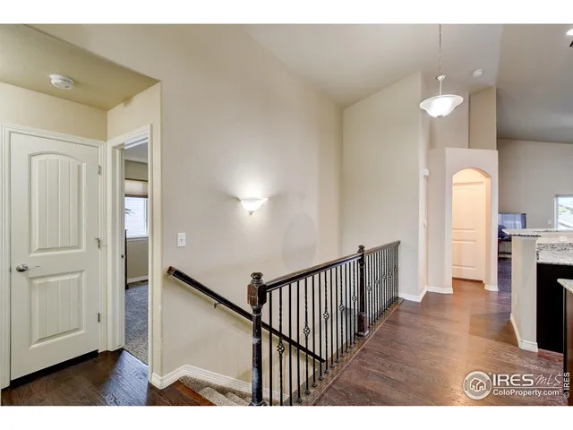 a view interior of a house and kitchen view