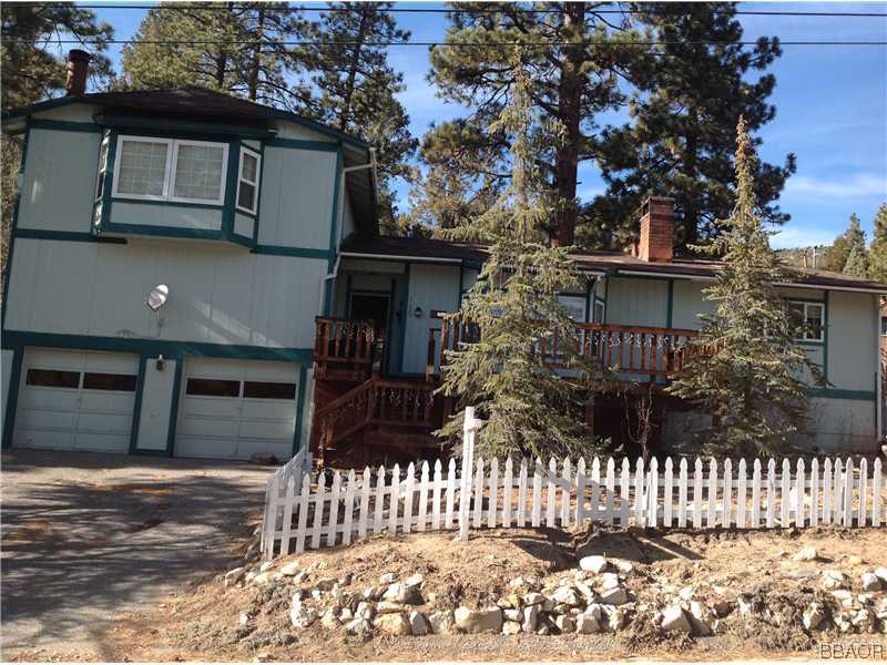 1123 Snow Ridge Road Big Bear City, CA 92314 - Photo 1 of 1 a front view of a house