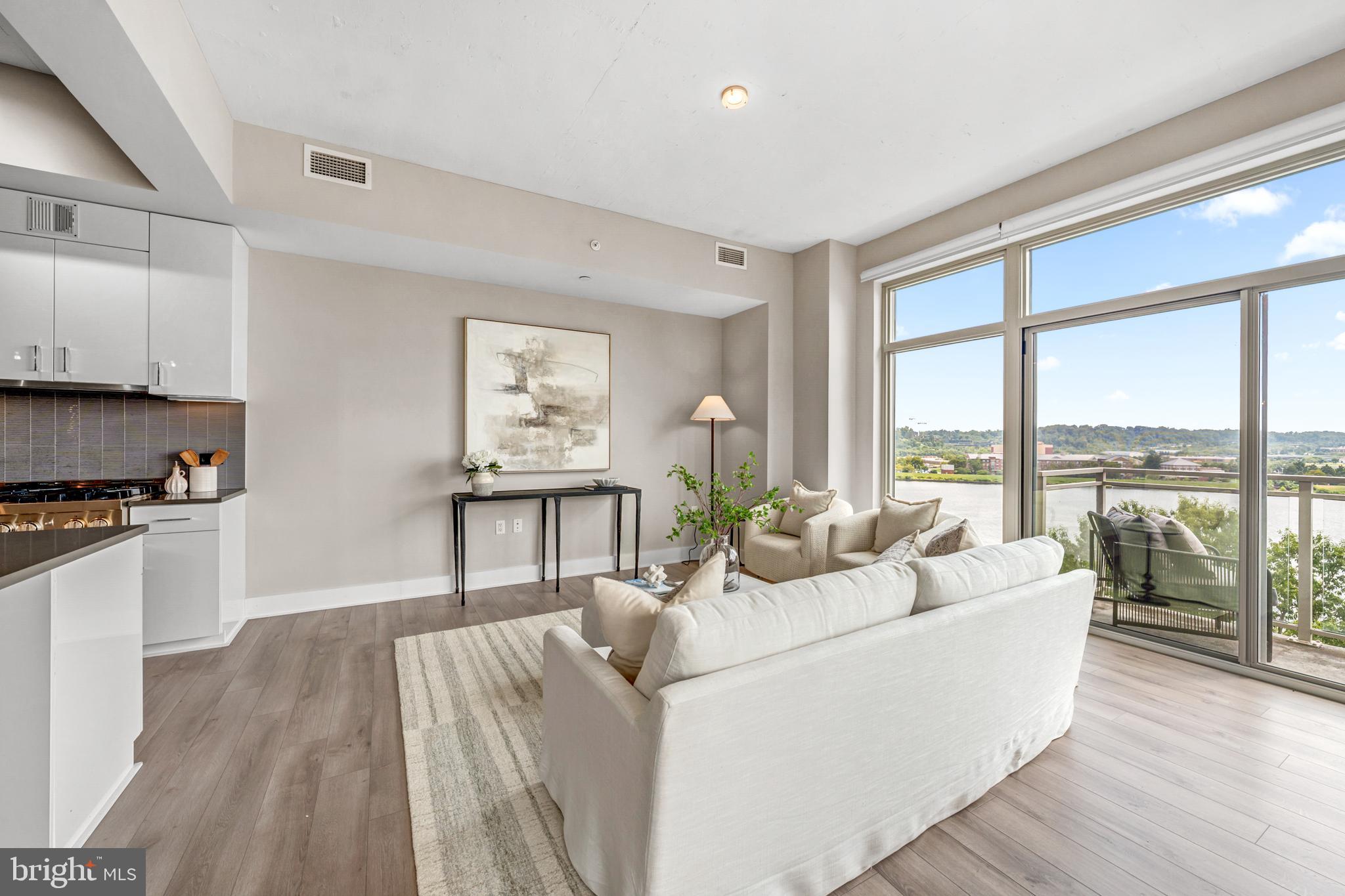 88 V Street Southwest, Unit 808 Washington, DC 20024 - Photo 13 of 66 Living Room/ Dining Room