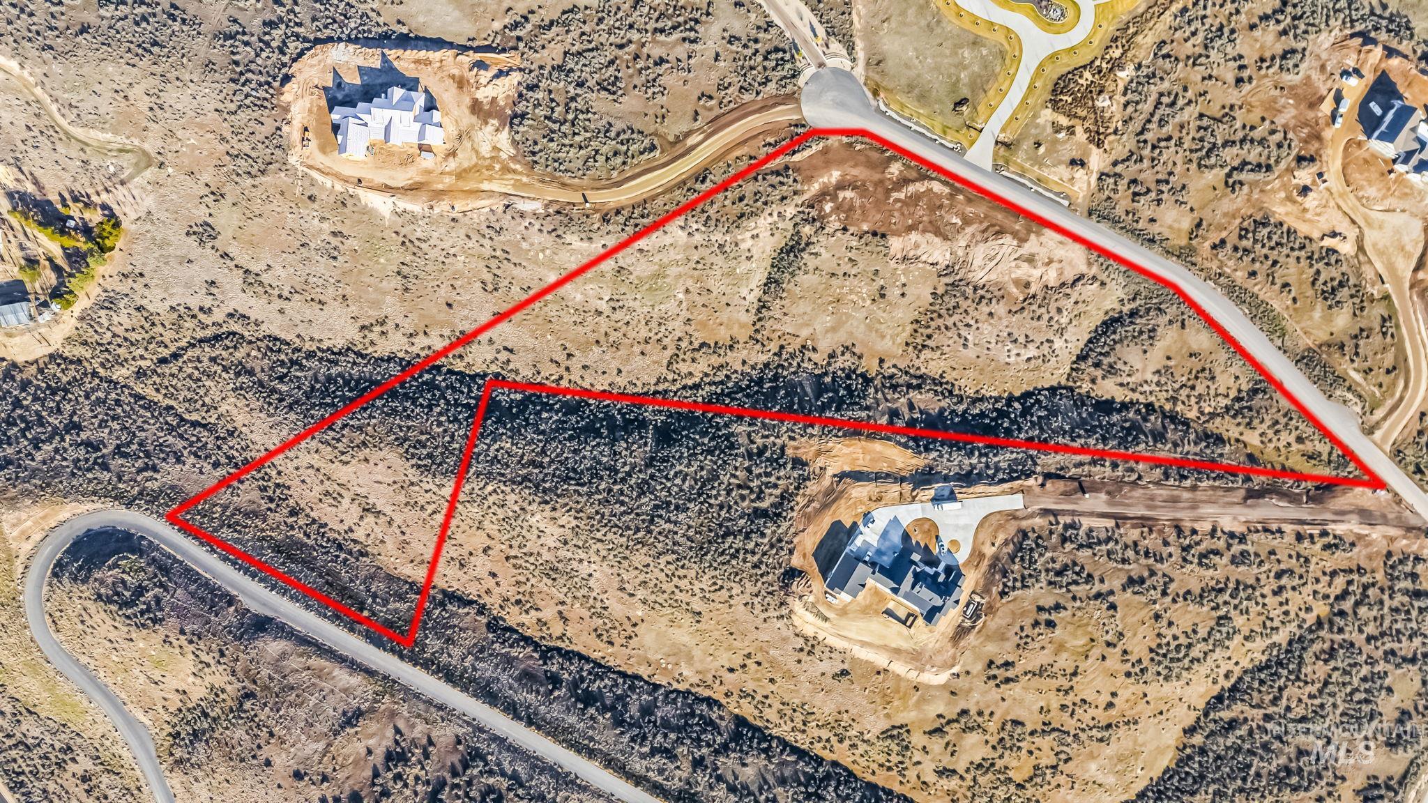 9799 North Springer Lane Eagle, ID 83616 - Photo 9 of 15 Map / location with property boundaries highlighted