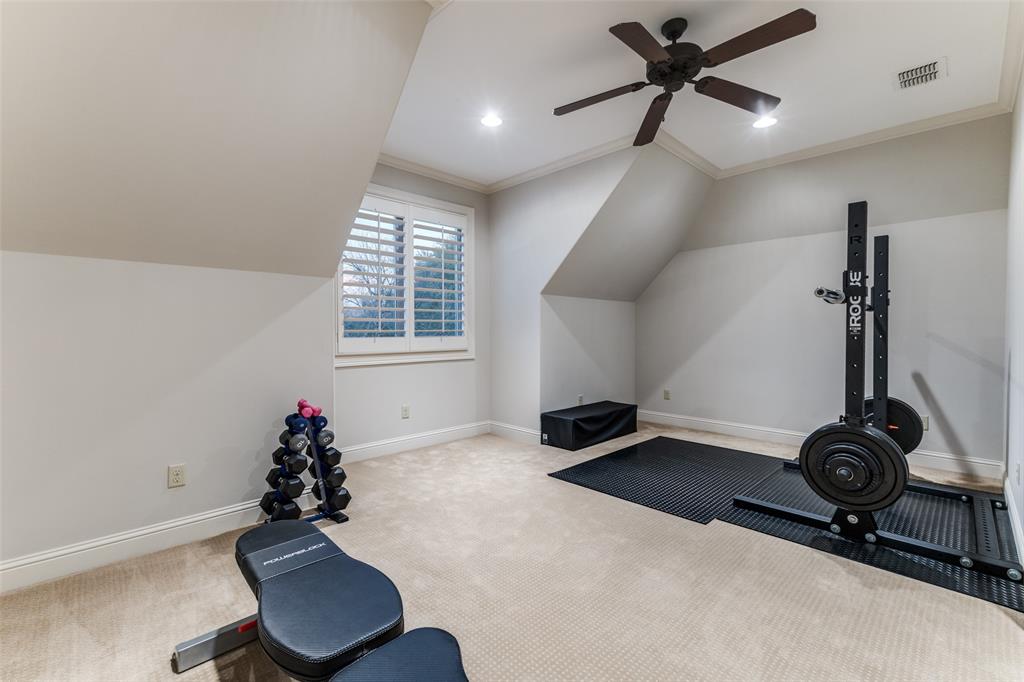 6031 Azalea Lane Dallas, TX 75230 - Photo 25 of 38 a room with furniture and a window