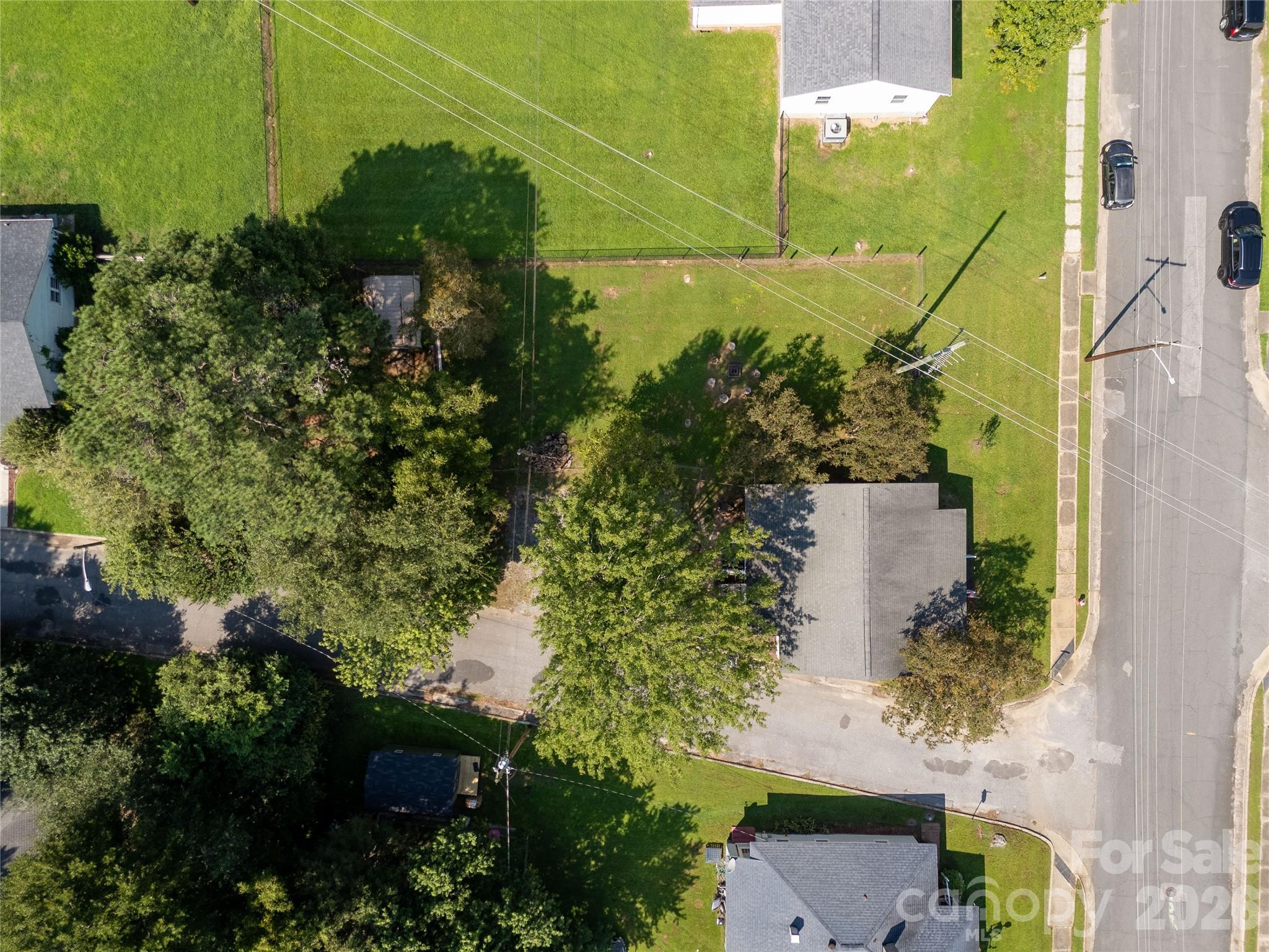 206 McConnell Street Clover, SC 29710 - Photo 30 of 31 an aerial view of residential house with green space
