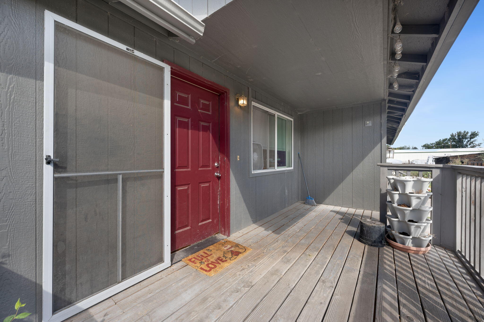 937 Northwest Cains Road, Unit A Prineville, OR 97754 - Photo 23 of 24 a view of a balcony with wooden floor