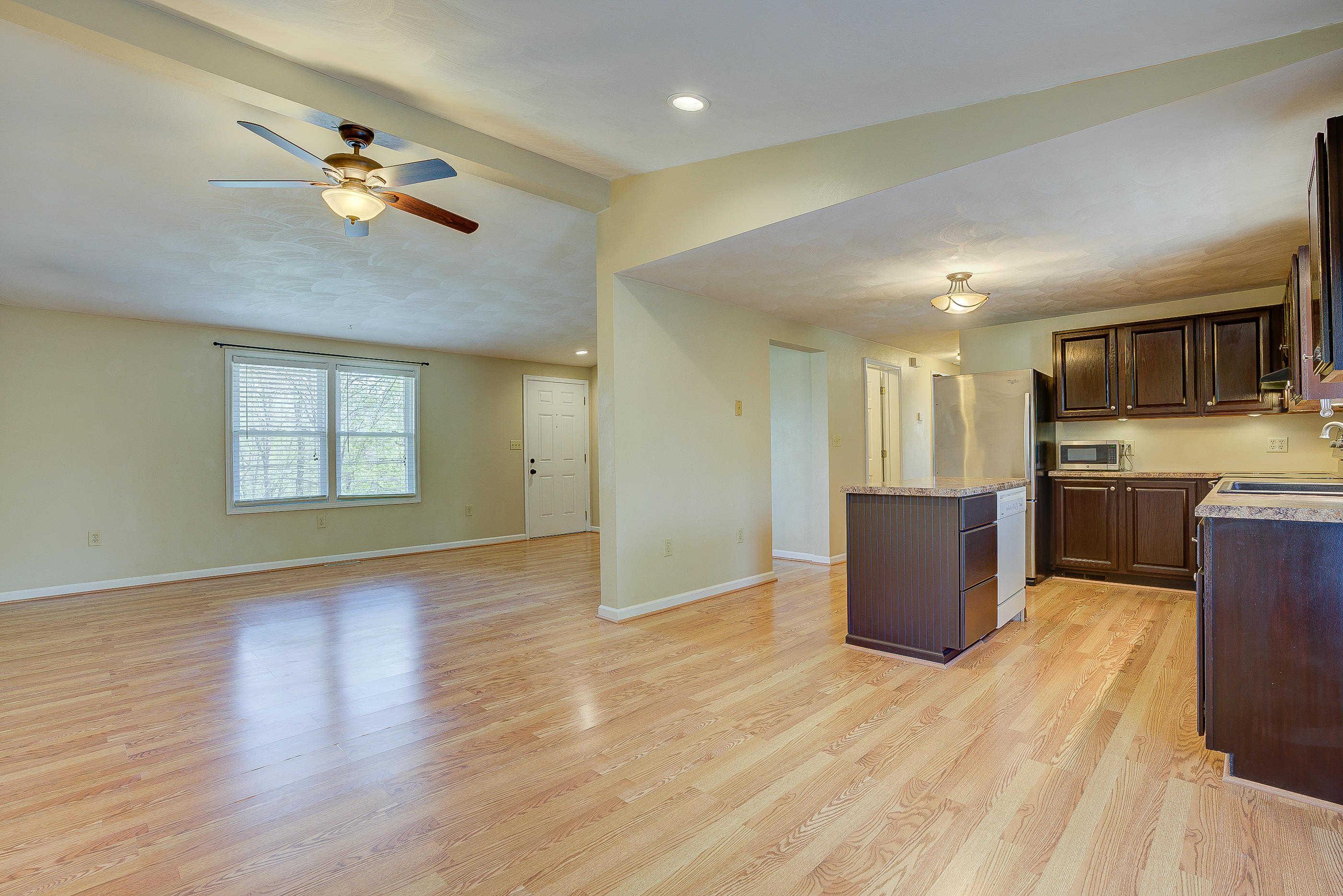12267 Hardy Road Hardy, VA 24101 - Photo 7 of 24 a view of a kitchen with furniture wooden floor and a window