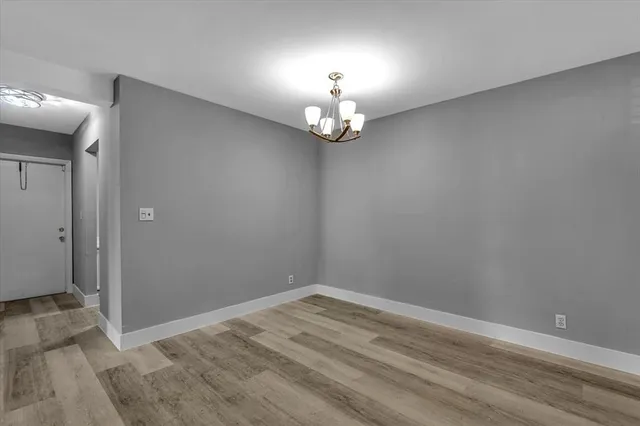 wooden floor in an empty room