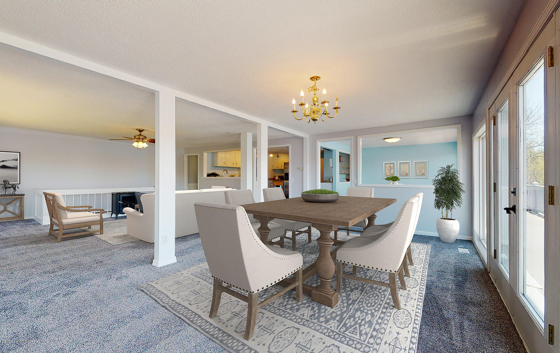 315 Sunny View Road Brandenburg, KY 40108 - Photo 9 of 41 Dining Room - Virtually Staged