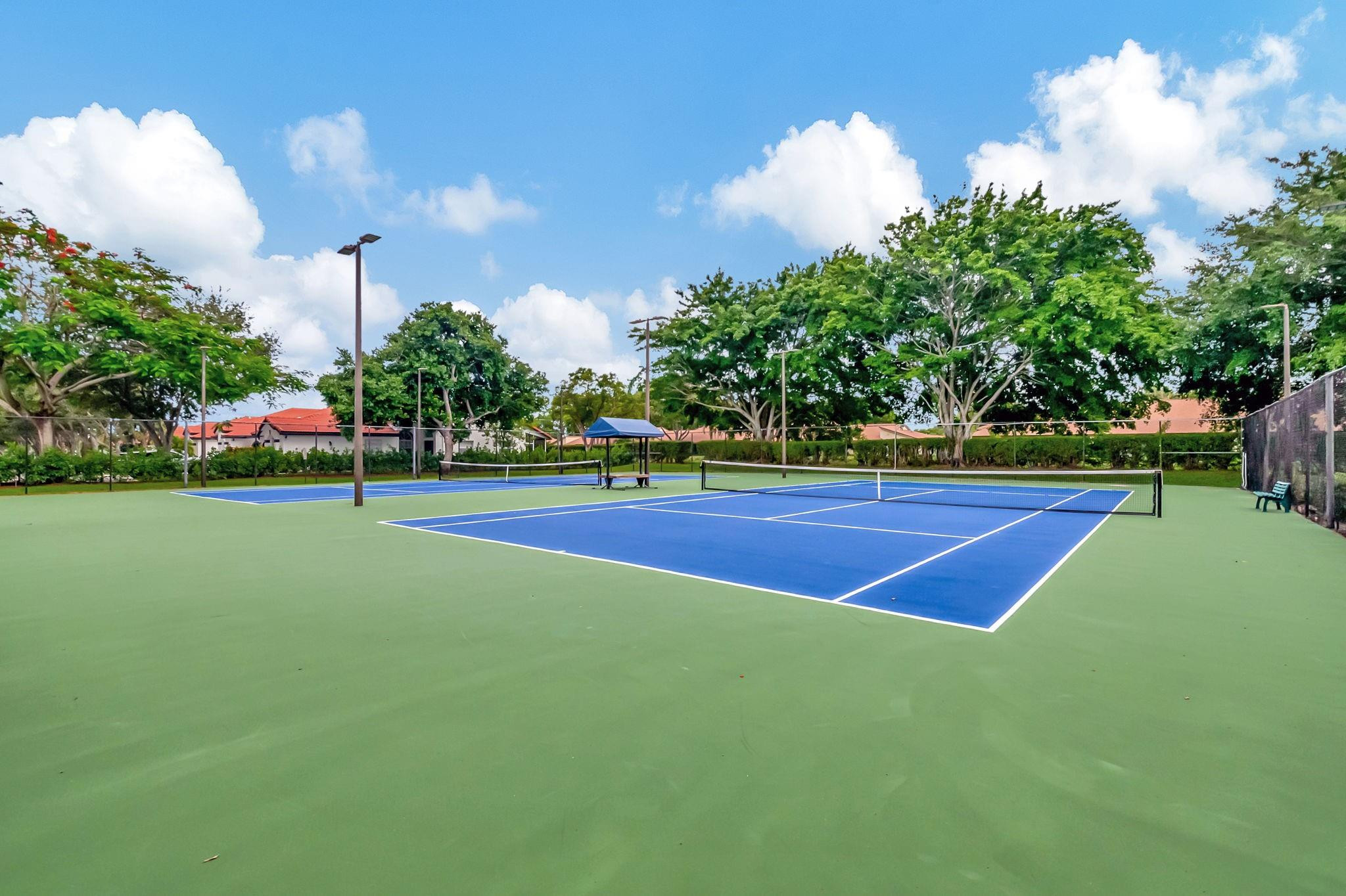 12614 Tiboli Chase Court, Unit 1 Boca Raton, FL 33496 - Photo 47 of 62 a view of tennis court