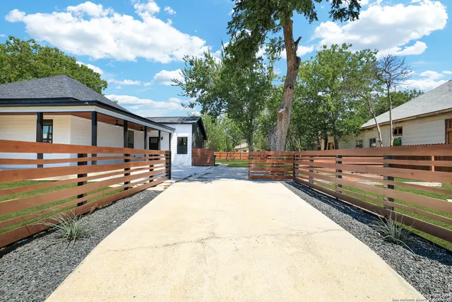 a house view with a sitting space