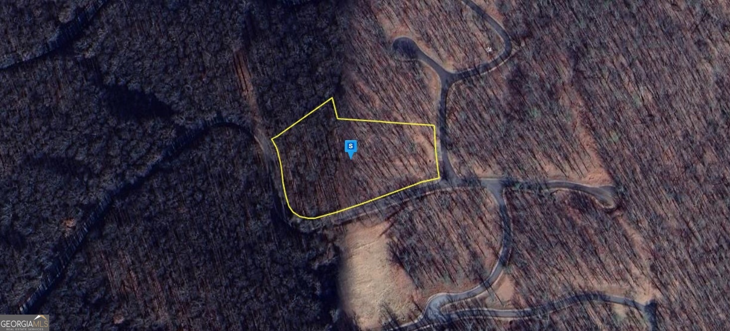 a bird view of a house