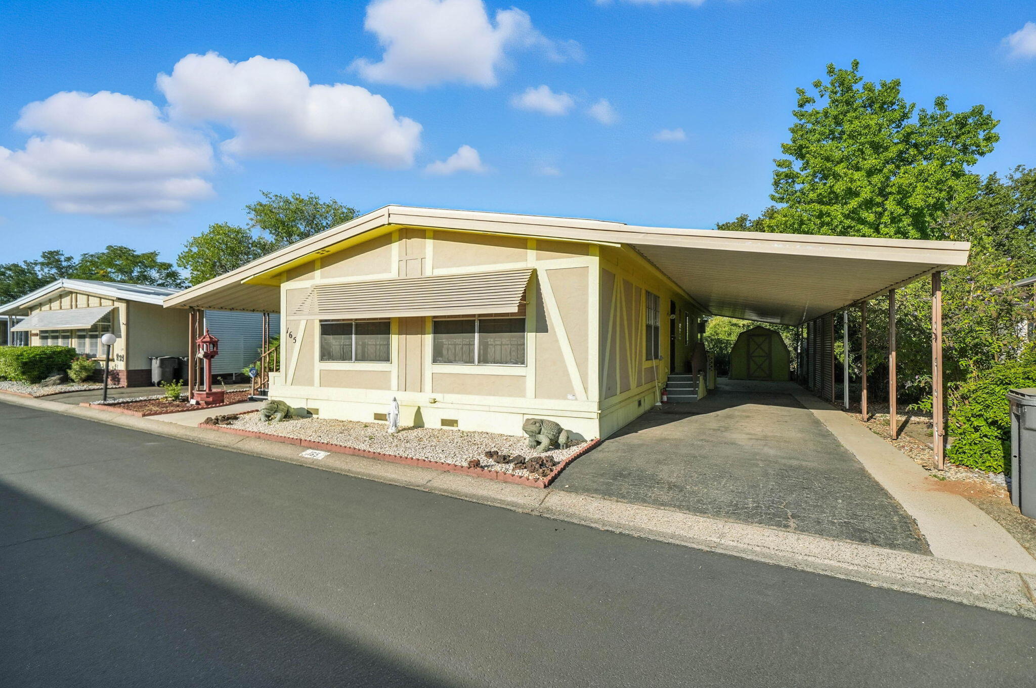 Undisclosed Address Redding, CA 96002 - Photo 1 of 34 a house view with a garden space