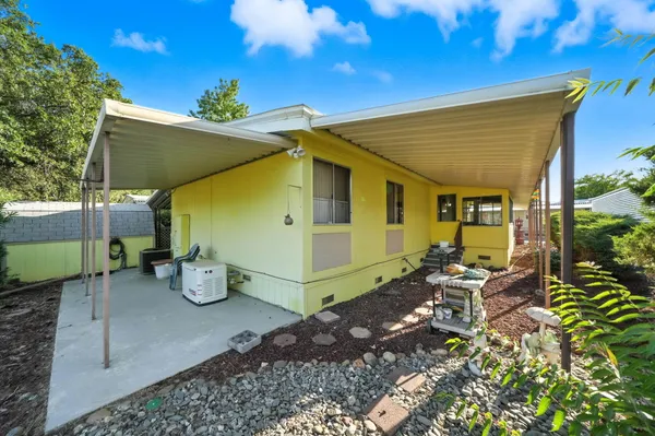a house view with a sitting space
