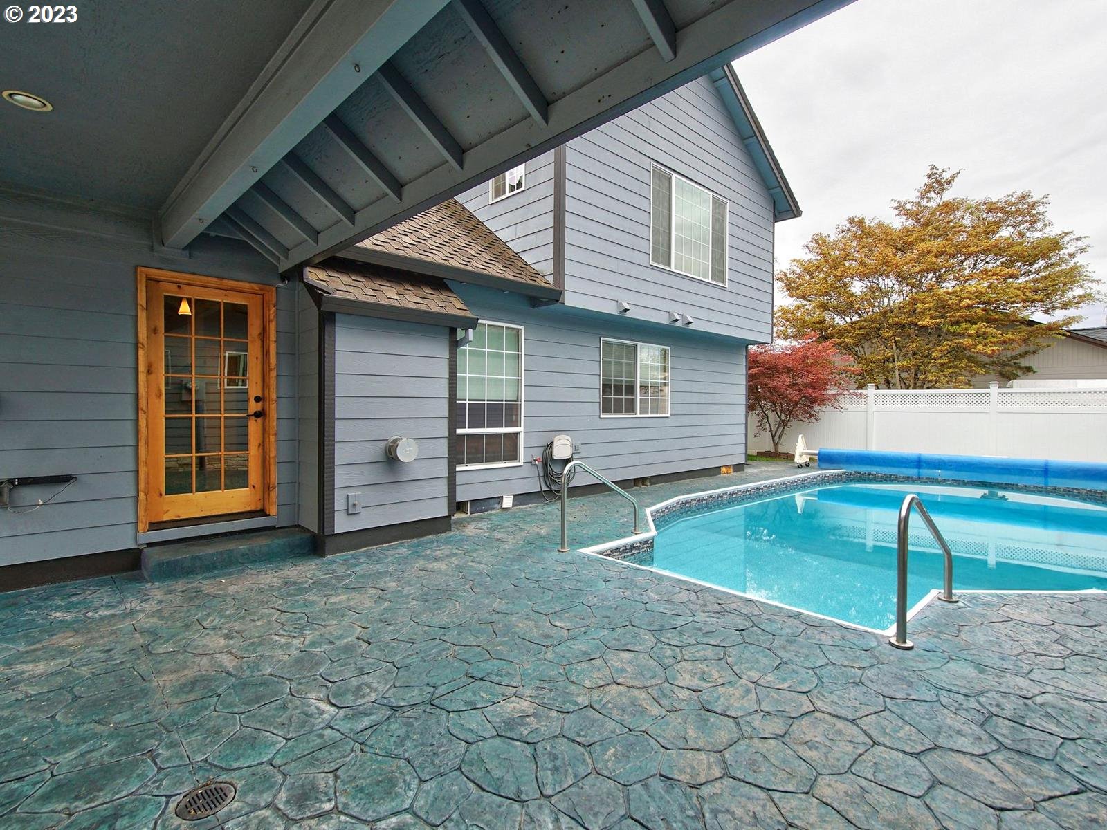 34385 Northeast Sunset Loop Scappoose, OR 97056 - Photo 35 of 42 a view of a house with backyard