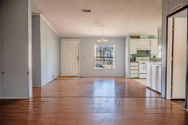 a view of a glass door with a glass door