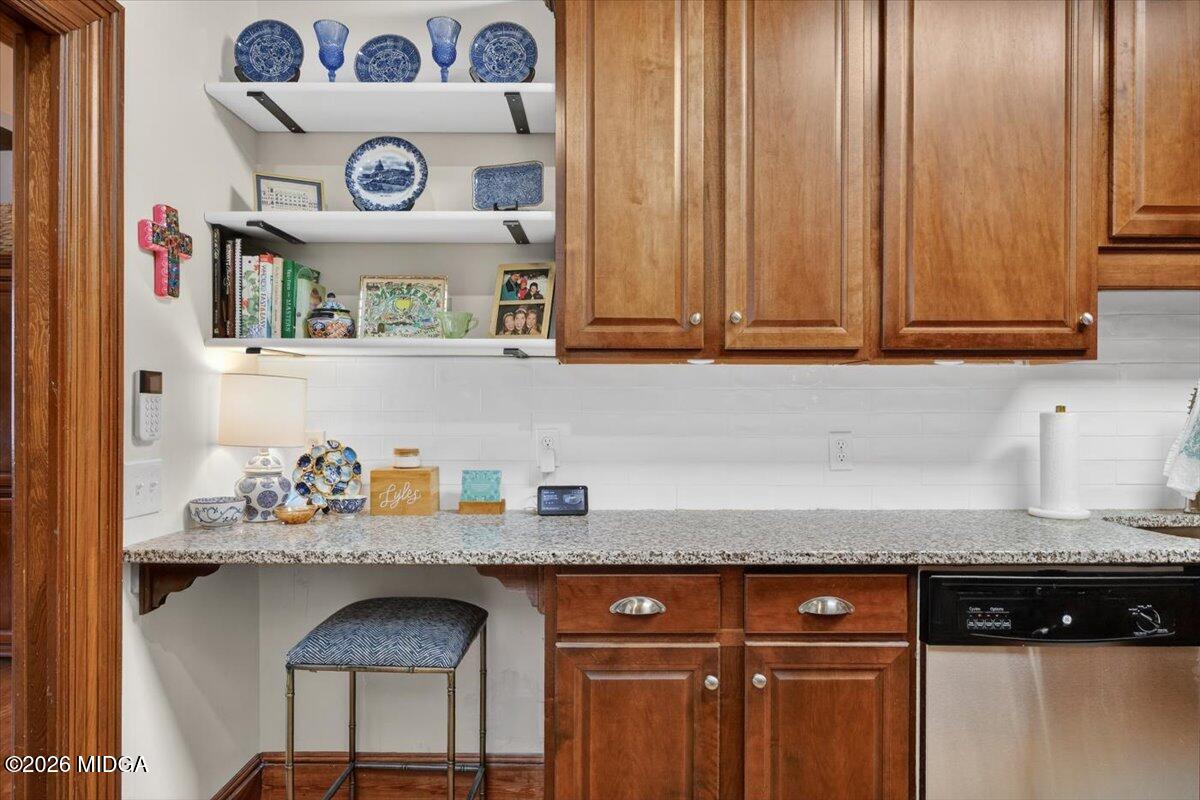 175 Corbin Avenue Macon, GA 31204 - Photo 13 of 21 a kitchen with a refrigerator and cabinets