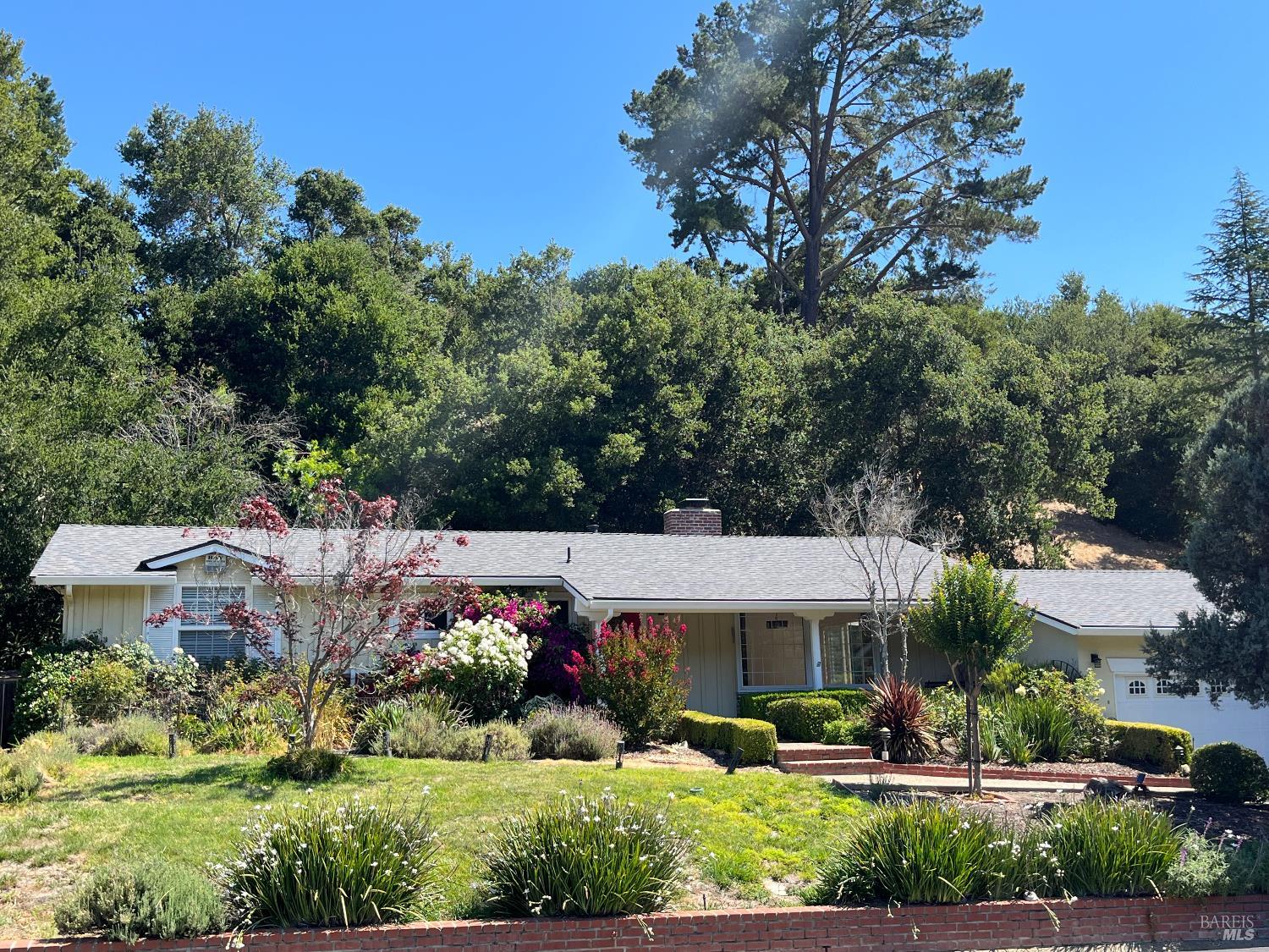 323 Rheem Boulevard Moraga, CA 94556 - Photo 1 of 1 an aerial view of a house with yard swimming pool and outdoor seating