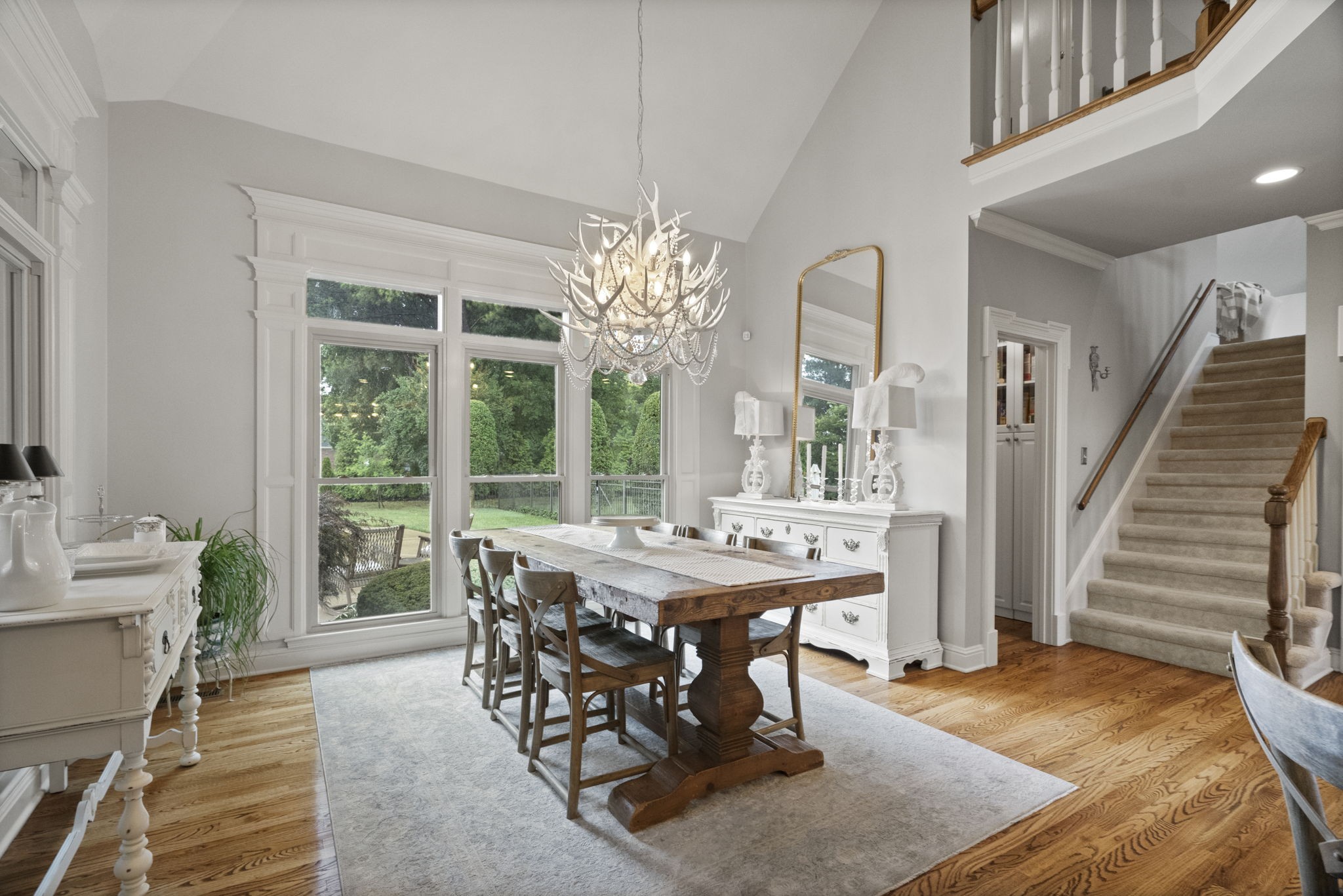 104 Riva Ridge Hendersonville, TN 37075 - Photo 22 of 66 a view of a dining room with furniture window and wooden floor